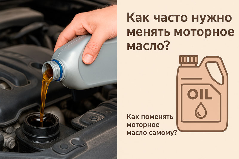 замена моторного масла